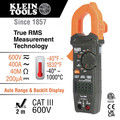 Klein Tools CL320 600V 400 Amp AC Auto-Ranging HVAC Digital Clamp Meter image number 1