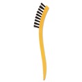 New Arrivals | Rubbermaid Commercial FG9B5600BLA 8.5 in. Plastic Bristle Tile and Grout Brush - Yellow image number 1