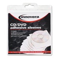 Innovera IVR39402 Self-Adhesive CD/DVD Sleeves (10/Pack) image number 0