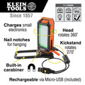 Klein Tools 56403 Rechargeable 460 Lumen Cordless Personal LED Worklight image number 5
