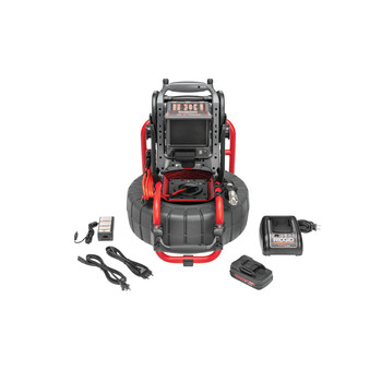 PLUMBING AND DRAIN CLEANING | Ridgid 63828 18V SeeSnake C40 Compact Lithium-Ion Cordless Camera System Kit with TruSense  (2.5 Ah)
