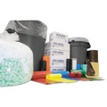 Trash Bags | Inteplast Group WSL3339R 33 in. x 39 in. 33 gal. 1.3 mil Institutional Low-Density Can Liners - Red (150/Carton) image number 3