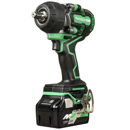Impact Wrenches | Metabo HPT WR36DEM MultiVolt 36V Brushless Lithium-Ion 1/2 in. Cordless Mid-Torque Impact Wrench Kit with 2 Batteries (2.5 Ah) image number 0