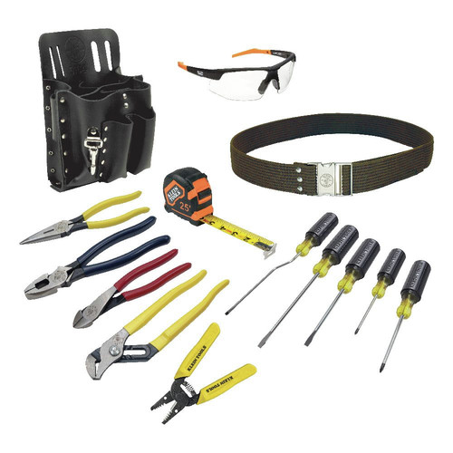 Hand Tool Sets | Klein Tools 80014 14-Piece Electrician's Tool Kit image number 0