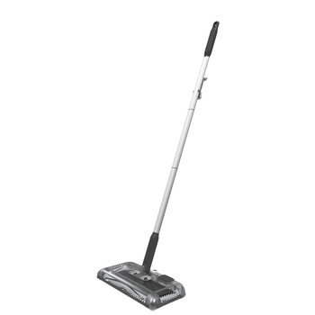 Black & Decker HFS215J01 7.2V Lithium-Ion 100-Minute Powered Cordless Floor Sweeper - Charcoal Grey