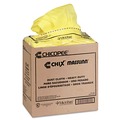Cleaning & Janitorial Supplies | Chix 8673 Stretch n' Dut 24 in. x 24 in. Light Duty Dust Cloths - Yellow (30-Piece/Bag, 5 Bags/Carton) image number 3