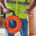 Wire & Conduit Tools | Klein Tools 56382 Multi-Groove 50 ft. Fiberglass Fish Tape with Nylon Tip image number 6