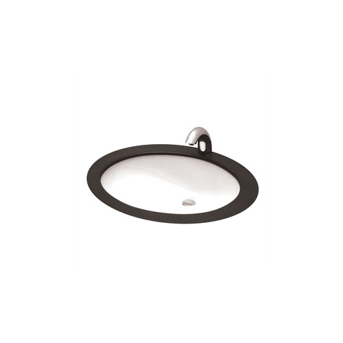 TOTO LT569#01 Undermount Vitreous China 16.25 in. x 19.25 in. Round Bathroom Sink (Cotton White) image number 0