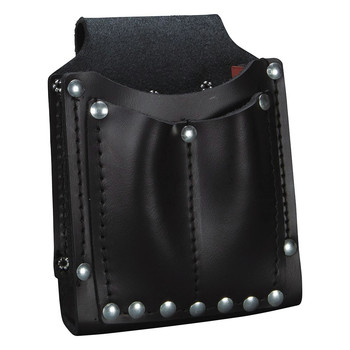 Klein Tools 5145 3-Pocket Leather Utility Pouch