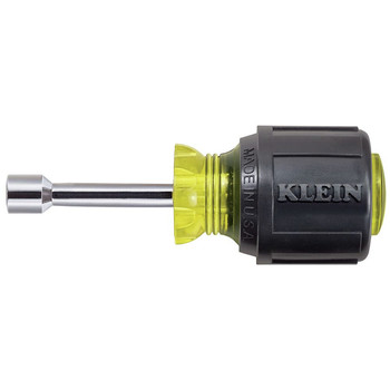 Klein Tools 610-1/4M 1/4 in. Hollow Magnetic Nut Driver with 1-1/2 in. Shaft