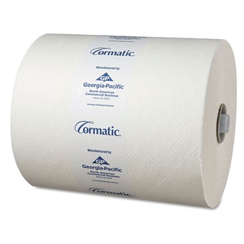 Georgia Pacific Professional 2930P 8-1/4 in. x 700 ft. Hardwound Roll Towels - White (6-Piece/Carton)