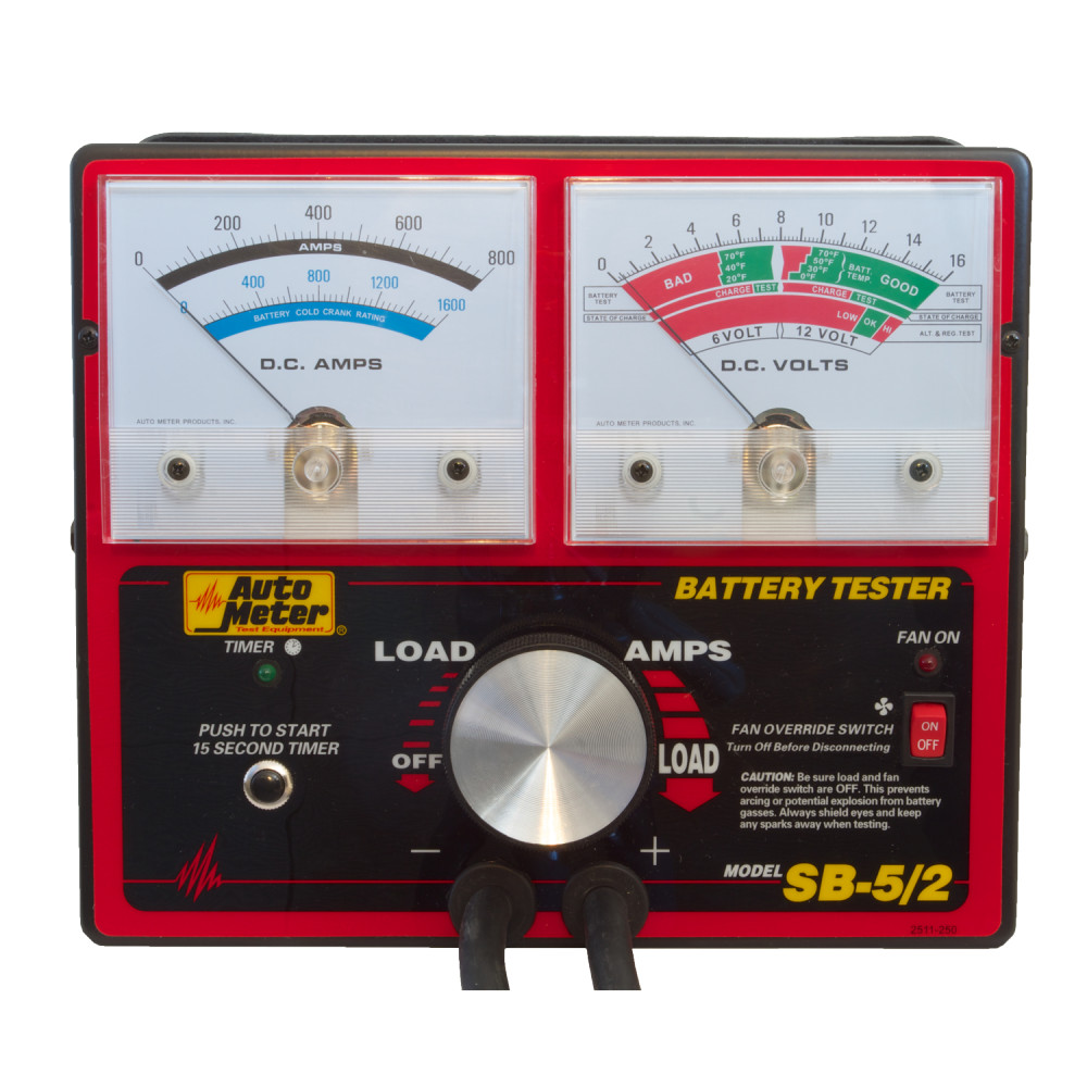 Auto Meter SB52 800 Amp Variable Load BatteryElectrical System Tester Tyler Tool
