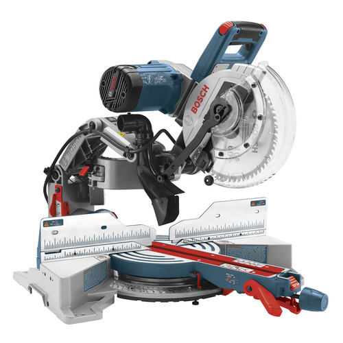Amp 10 in. Dual-Bevel Glide Miter Saw 