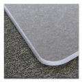 Floortex ECM121525ER Cleartex MegaMat Heavy-Duty 46 in. x 60 in. Polycarbonate Mat for Hard Floor/Carpet - Clear image number 1