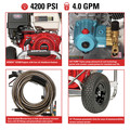 Simpson 60688 Aluminum 4200 PSI 4.0 GPM Professional Gas Pressure Washer with CAT Triplex Pump image number 12