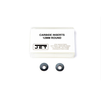 POWER TOOL ACCESSORIES | JET 719953 2-Piece 12mm Round Carbide Insert