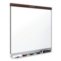 New Arrivals | Quartet P554MP2 Prestige 2 Duramax 48 in. x 36 in. Magnetic Porcelain Whiteboard - Mahogany image number 1
