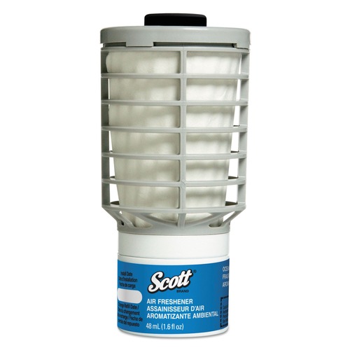 Cleaning and Janitorial Accessories | Scott 91072 Essential 48ml Cartridge Continuous Air Freshener Refills - Ocean Scent (6/Carton) image number 0