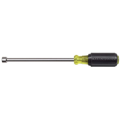 Klein Tools 646-11/32M Magnetic Cushion Grip Handle 11/32 in. Nut Driver with 6 in. Hollow Shaft image number 0