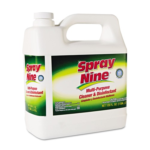Spray Nine 26801 Heavy Duty Cleaner/degreaser/disinfectant, Citrus Scent, 1 Gal Bottle, 4/carton image number 0