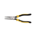 Klein Tools J206-8C All-Purpose Spring Loaded Long Nose Pliers image number 0