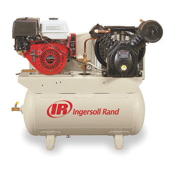 Ingersoll Rand 2475F13GH 13 HP 30 Gallon Oil-Lube Hot Dog Air Compressor