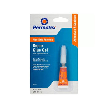 Permatex 82191 12-Piece 2g Super Glue Gel Tube Set