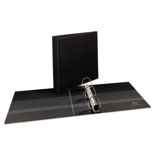 Binders | Avery 79692 Heavy-Duty View Binder With Durahinge And One Touch Ezd Rings, 3 Rings, 2-in Capacity, 11 X 8.5, Black image number 0