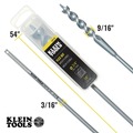 Bits and Bit Sets | Klein Tools 53719 3/4 in. x 54 in. Flex Bit Auger with Screw Point image number 1