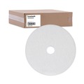 Floor Cleaners | Boardwalk BWK4021WHI 5-Piece/Carton 21 in. Polishing Floor Pads - White image number 1