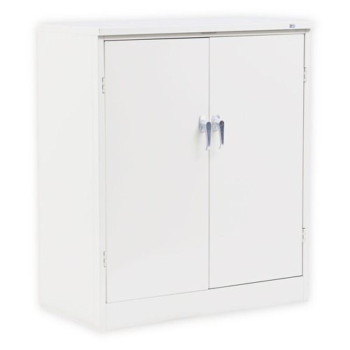 Office Filing Cabinets & Shelves | Alera CM4218PY 36 in. x 42 in. x 18 in. Assembled Storage Cabinet with Adjustable Shelves - Putty image number 0