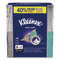 Kleenex 50173 8.75 in. x 4.5 in. 3-Ply Ultra Soft Facial Tissue - White (4/Pack) image number 0