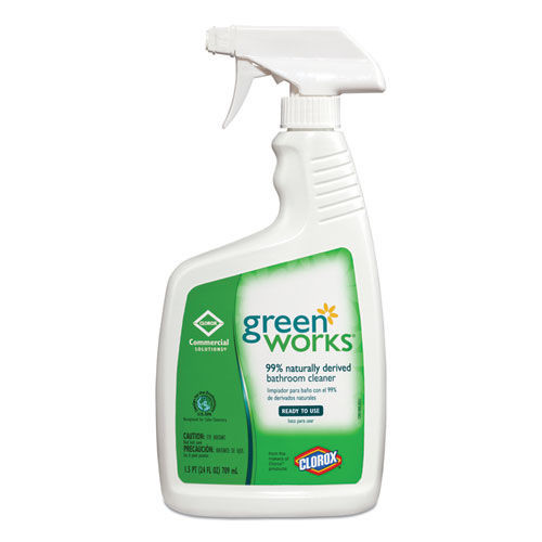 Green Works 00452 24 oz. Spray Bottle Bathroom Cleaner image number 0