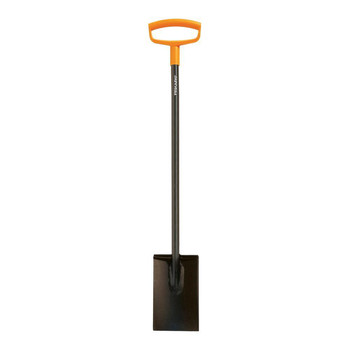 OUTDOOR HAND TOOLS | Fiskars 9667 Steel D-handle Square Garden Spade