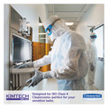 Cleaning & Janitorial Supplies | Kimtech 33330 W4 Flat Double Bag 12 in. x 12 in. Critical Task Wipers - White (5-Box/Carton 100-Sheet/Pack) image number 2