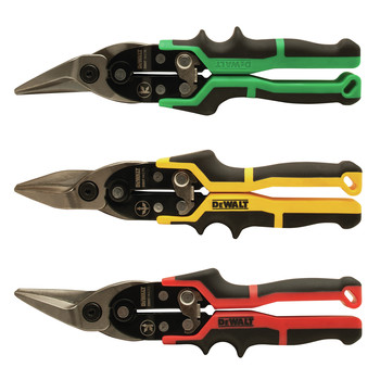 SNIPS | Dewalt DWHT14676 3-Piece Ergo Aviation Snips