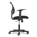 Basyx HVST102 1-Oh-Two 250 lbs. Capacity Mid-Back Task Chair - Black image number 2