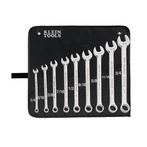 Klein Tools 68402 9-Piece Combination Wrench Set image number 0