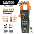 Clamp Meters | Klein Tools CL800 Digital AC TRMS Low Impedance Cordless Auto-Range Clamp Meter Kit image number 3