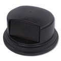 Waste Cans | Impact 7747-3 27 in. dia. Domed Gator Lid for 44 gal. Waste Receptacle - Black (1/Carton) image number 1