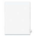 New Arrivals | Avery 01074 Preprinted Legal Exhibit 10-Tab '74-ft Label 11 in. x 8.5 in. Side Tab Index Dividers - White (25-Piece/Pack) image number 0