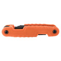 Klein Tools 70550 11 SAE Sizes Heavy Duty Folding Extra Long Hex Wrench Key Set image number 4