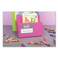 Avery 08722 Flexible 3-3/8 in. x 2-1/3 in. "Hello" Adhesive Name Badge Labels - Assorted (120-Piece/Pack) image number 4