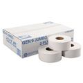 Memorial Day Sale | General Supply 8112 9 in. 2-Ply Jumbo Roll Bath Tissue - White (12/Carton) image number 1