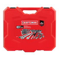 Craftsman CMMT12021Z 1/4 in. and 3/8 in. Standard SAE and Metric Combination Polished Chrome Mechanics Tool Set (83-Piece) image number 2