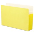 Friends and Family Sale - Save up to $60 off | Smead 74233 Colored File Pockets, 3.5-in Expansion, Legal Size, Yellow image number 1