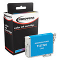 Innovera IVR27220 Remanufactured 755-Page Yield Ink for Epson 127 (T127220) - Cyan image number 1