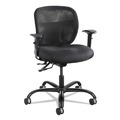 New Arrivals | Safco 3397BL Vue Intensive-Use Mesh Task Chair, Supports Up To 500 Lb, 18.5-in To 21-in Seat Height, Black image number 2