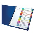 test | Avery 11847 Ready Index 12-Tab Table of Contents Arched Tab Dividers Set - Multicolor (1-Set) image number 2