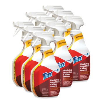 Tilex 35600 Disinfects Instant Mildew Remover, 32oz Smart Tube Spray (9/Carton)